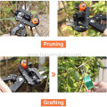 Garden Grafting Set 2 in 1 Pruning Shears & Grafting Knife Vine Fruit Tree Cutting Set Garden Grafting Clippers Tool Pruner Kit